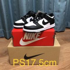 NIKE DUNK LOW PS WHITE/BLACK 17.5cm