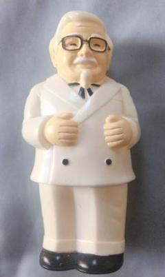 70年代 ビンテージ カーネル サンダース 貯金箱 カナダ デッドストック 1970's KFC カーネルサンダース バンク 貯金