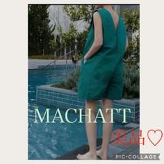 MACHATT マチャット タック ロンパース ラッシュガード 水着