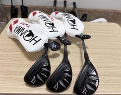 ホンマ TW757 ユーティリティ 3本セット　メーカーカスタムシャフト
