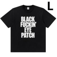 BLACK EYE PATCH 取扱注意 白迷彩刺繍 ロゴ L/S TEE L BLACK EYE PATCH 取扱注意 白迷彩刺繍 ロゴ L/S TEE L