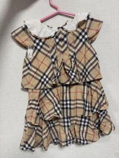 最終お値下げ中！BURBERRY キッズ ワンピース ③ BURBERRY バーバリー キッズ ワンピース ブランド シャツドレス