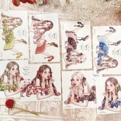 SALE♡Hwara様ステッカーBerry8枚セット/人物ステッカー