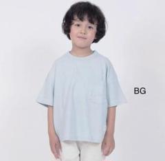 6分Tシャツ 新品未使用 FOV 子供服 M110-120cm ブルーグレー