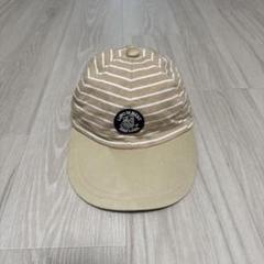 Sinacova キャップ　帽子　ボーダー　ベージュ　白　セーリング