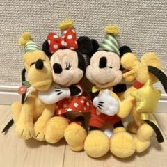 激レア ミニー&プルート ぬいぐるみバッジ 2021年誕生日 2021年はプルートと一緒にお誕生日をお祝い！東京ディズニー