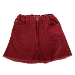 L1A187 女の子 150 サイズ スカート ZARA ザラ レッド 赤