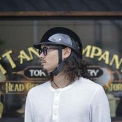 【美品】TT&CO ジョッキーヘルメット　 M/L サイズ　箱袋付き 公道使用不可 USA ジョッキー ハーフヘルメット S M/L XL/XXL