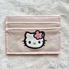 サンリオ　ハローキティ　キルティングカードケース　BlingMe! サンリオ ハローキティ キルト カードケース シークレット