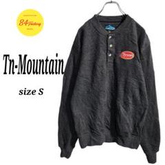USA古着 Tn-Mountain スウェットシャツ トレーナー ハーフボタン