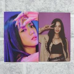 black pink solo jisoo ジス YG中華 トレカ 5枚セット 上品なスタイル solo pink black jisoo タレントカード トレカ
