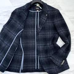 美品　ヒューゴボス　テーラードジャケット　ブロックチェック　大きいサイズ ヒューゴボス メンズ ジャケット HUGO BOSS ブランド アウター