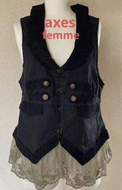 2025年最新】axes femme カラー：ブラック系 ベスト・ジレの人気