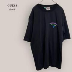 【ゲス】GUESS✨美品✨プリントTシャツ　メンズ　ユニセックス　黒