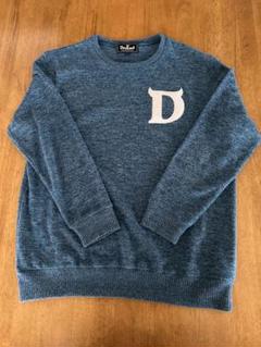 Deviluse Dロゴ　ブルーニット Lサイズ Deviluse Dロゴブルーニット Lサイズ