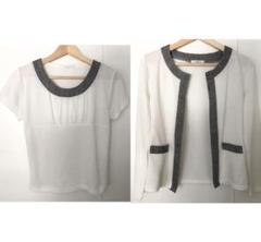 カーディガン Tシャツ セット ニット セーター トップス カットソー