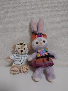 Disney ダッフィー&フレンズ　ハロウィンぬいぐるみバッチ