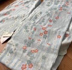 タグ付き新品　花柄浴衣 綿100% 163cm