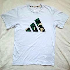 adidas カモフラージュロゴ Tシャツ Mサイズ