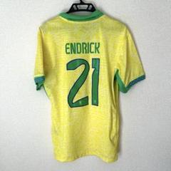 ブラジル代表　エンドリッキ　オーセンティック　ユニフォーム　xxl ブラジル代表 2024 ホーム 半袖レプリカユニフォーム 9