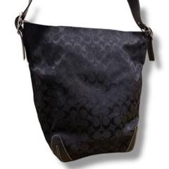 COACH コーチ シグネチャー レザー ショルダーバッグ 斜め掛け　肩掛け
