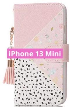 iPhone 13 Mini ケース カバー 5.4インチ　カード収納　手帳型