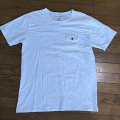 EEL ポケット付きホワイトTシャツ SL