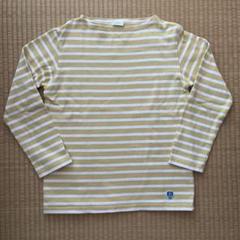 ORCIVAL オーシバル ボーダーカットソー イエロー×生成のサムネイル