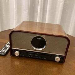 SANSUI CDステレオシステム　Bluetooth対応　ウッド調リモコン付 SANSUI CDステレオシステム Bluetooth対応 ウッド調リモコン付