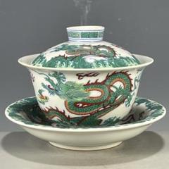 鯖龍紋三才蓋碗 中国茶器 景徳镇 蓋付き茶器 飲茶食器 煎茶具 未使用品 2025年最新】蓋碗 景徳鎮の人気アイテム - メルカリ