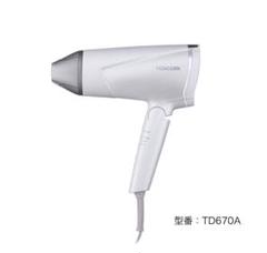 新品未使用 テスコム ドライヤー TD670A ホワイト Amazon | テスコム ヘアドライヤー プロテクトイオン 折りたたみ