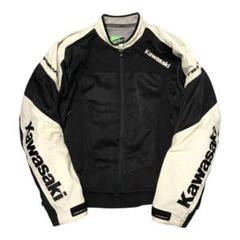 Kawasaki×RS タイチ レーシングバイクジャケット 刺繍ロゴ
