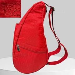 美品✨HEALTHY BACK BAGヘルシーバックバッグ ボディバッグ レッド