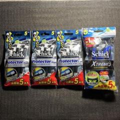 新品未使用　SCHICK プロテクター 5本入x3　エクストリーム3 5入本x1のサムネイル