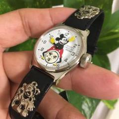 希少 レトロ PEDRE Disney ミッキー腕時計 希少 レトロ Disney ミッキー 腕時計