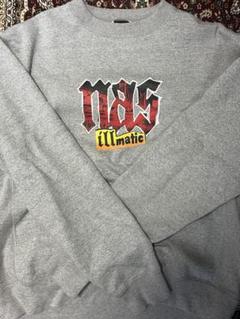 nas illmatic スウェットシャツ M グレー