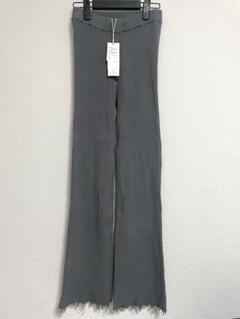 PERVERZE ニットハーフパンツ美品⭐︎ ブランド古着】18AW リブクラッシュアームニット（ニット