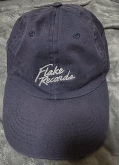 FLAKE RECORDS  WASH BASEBALL CAP (NAVY)のサムネイル