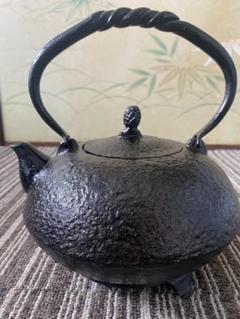 レトロ　鉄瓶　鋳物　鉄　時代物　古道具　茶道具 2025年最新】Yahoo!オークション - 鉄製(金属工芸 工芸品)の中古