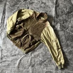 80s ユーロ】vintage アーカイブ 立体ポケット ギミックレザー 80s ユーロ】vintage アーカイブ 立体ポケット ギミックレザー