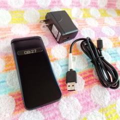 KYF39 GRATINA black 充電器セット 安心のメルカリ便 匿名配送 KYF39 GRATINA black 充電器セット 安心のメルカリ便 匿名配送