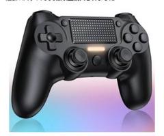 【新品未使用】PS4コントローラー黒ジャイロセンサー付き