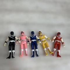バンダイ★光戦隊マスクマン★12㎝サイズソフビ５体セット★スーパー戦隊 即購入可》バンダイ 地底王ゼーバ他 5体セット 光戦隊マスクマン