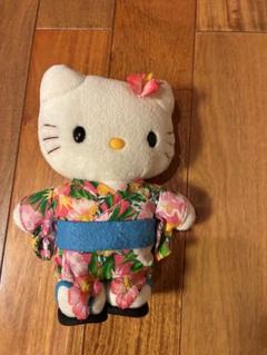 ハローキティ 着物風ぬいぐるみ 約20cm