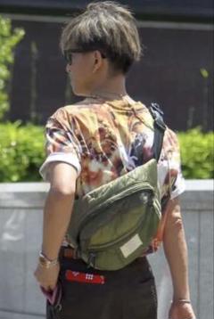 M-65 Quilted Liner Body Bag　オリーブラベル US Customized US Military M-65 Quilted Liner Body Bag