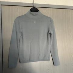 courrèges クレージュ ハイネックニット ブルー 水色 courrèges クレージュ ハイネックニット ブルー 水色 - メルカリ