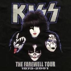 KISS ツアー Tシャツ 1973-2001