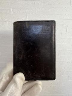 未使用 GIVENCHY 三つ折り財布 オーストリッチエンボスレザー ボルドー GIVENCHY - 未使用 GIVENCHY 三つ折り財布 オーストリッチ