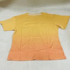 メンズ 半袖 Tシャツ グラデーション 大きめXL 新品