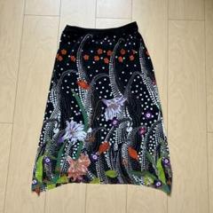 ヴィヴィアンタム　膝丈スカート VIVIENNE TAM - ヴィヴィアンタム タイトスカート ひざ丈 デニム